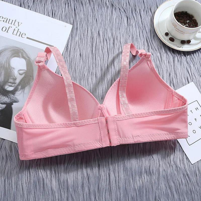 Tenká a velká podprsenka bez ocelového prstenu Matky středního a staršího věku shromažďují pohodlné dámské spodní prádlo tlustá podprsenka s velkým košíčkem