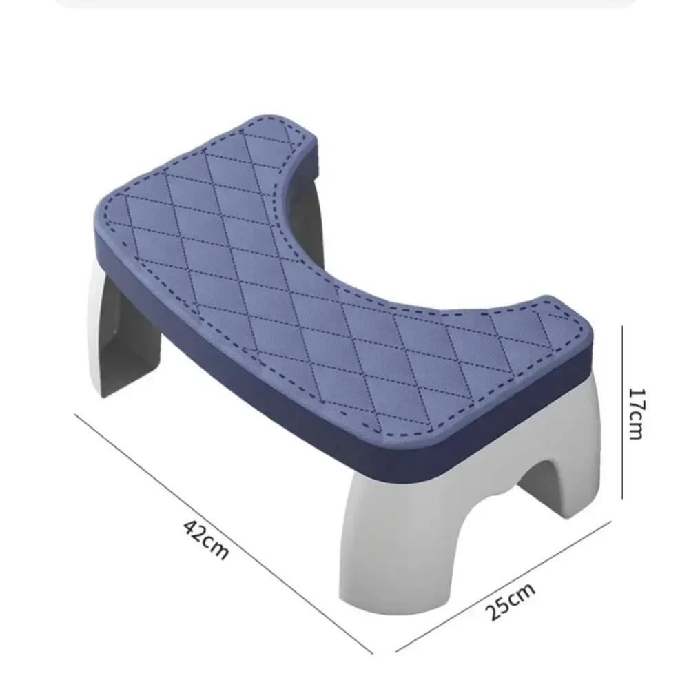 New Seasonal Universal Toilet Footstool Household Bathroom Anti Slip Foot Pedals Toilet Squat Stool RemovableToilet Seat Stool
