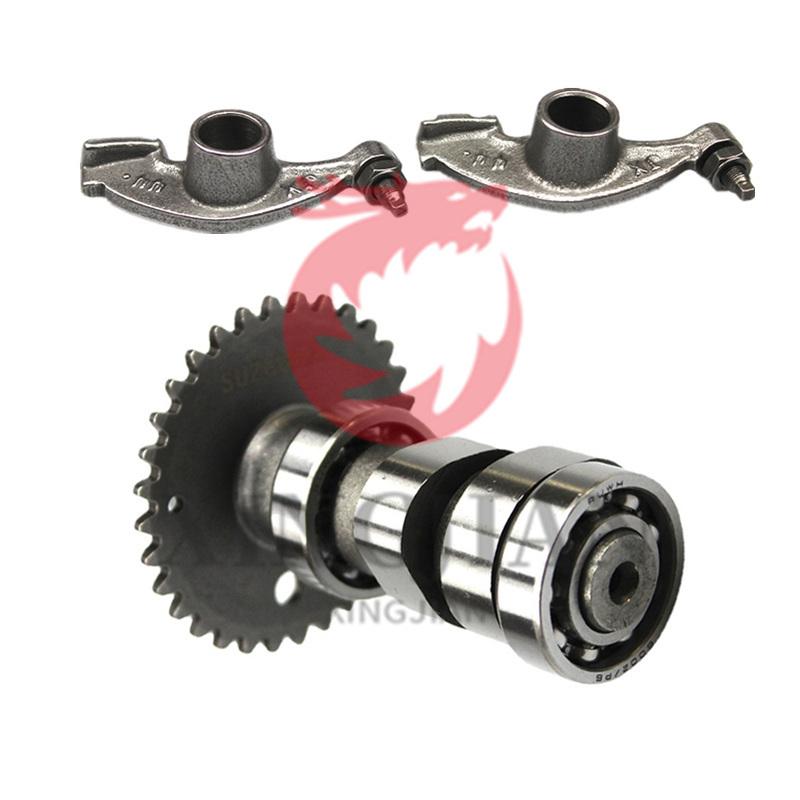 Scooter Engine Camshaft Rocker Arm Valve And Valve Guide For SUZUKI HAOJUE AN125 HS125T-2 QS150T HJ125T-3 HJ125T-7 HJ125T-8/8A