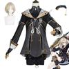 Genshin Impact Fontaine Freminet Costum Cosplay Perucă Uniformă Pălărie Lyney Lynette Brother Diver Costum de Carnaval pentru Halloween