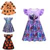 Girls Princess The Nightmare Before Christmas Dress Halloween Cosplay Skirt