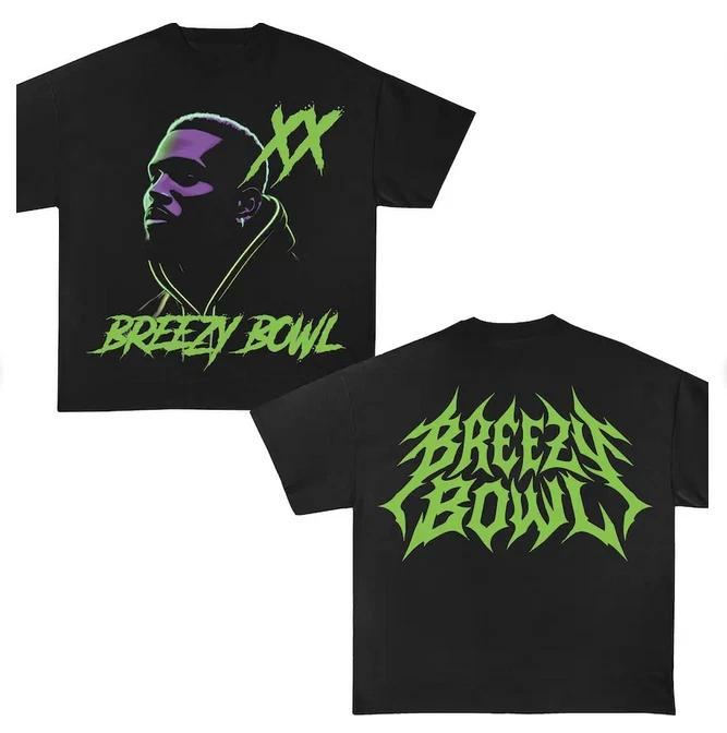 Chris Brown Tour T-Shirt, Chris Brown Breezy Bowl XX Tour 2025 TShirt XL
