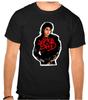 Michael Jackson Pop Rock Music Logo Black Unisex T-Shirt