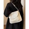 Autumn Winter Large Capacity Commuter Underarm Bag Women Retro Texture Crossbody Bags  New Soft Leather Messenger Bag