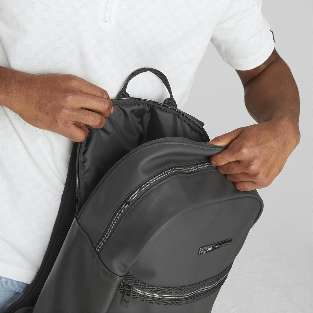 Puma BMW MMS Pro 2024 Black Backpack, 079595, Spring/Summer Color, (01)