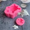 Cartoon Animal Turtle Shape Silicone Mold Diy Fondant Chocolate Cupcake Decor Baking Tools for Candle Soap Clay Mould