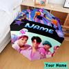 Custom Name Fantasy Night Trio K-Pop Umbrella, Foldable Umbrella Suitable for Outdoor Shopping Travel Sports, Exquisite Gift for Family