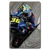 Placca in Latta Vintage Moto, Decorazione Garage Officina Dacha 20x30cm