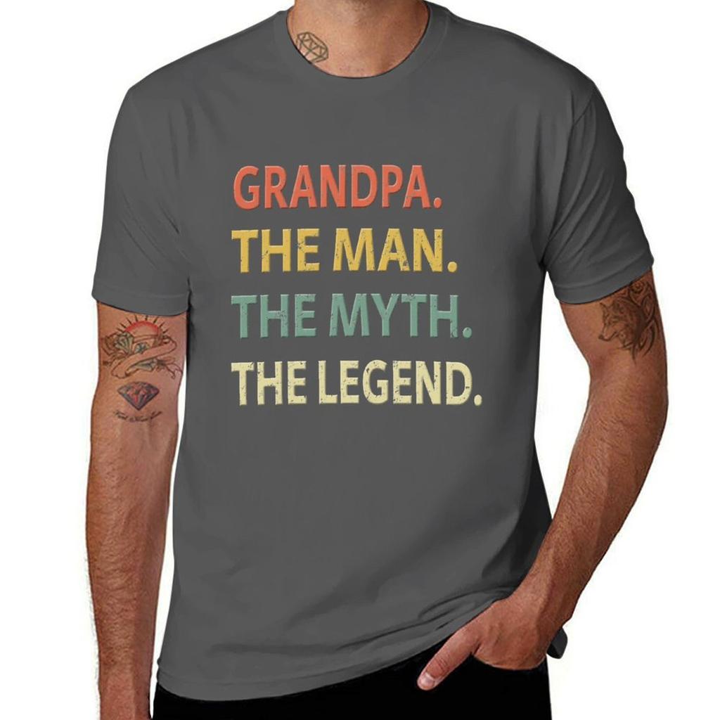 Grandpa The Unisex The Myth The Legend Tshirt Athletic Quick Dry For Unisex Tshirt