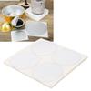100 Pcs Set Compatible Coffee Pod Stickers 51mm/2.0in Aluminum Foil Seals  For Coffee Capsules