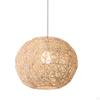 Pendant Light, Hand Weaved Ceiling Light for Farmhouse