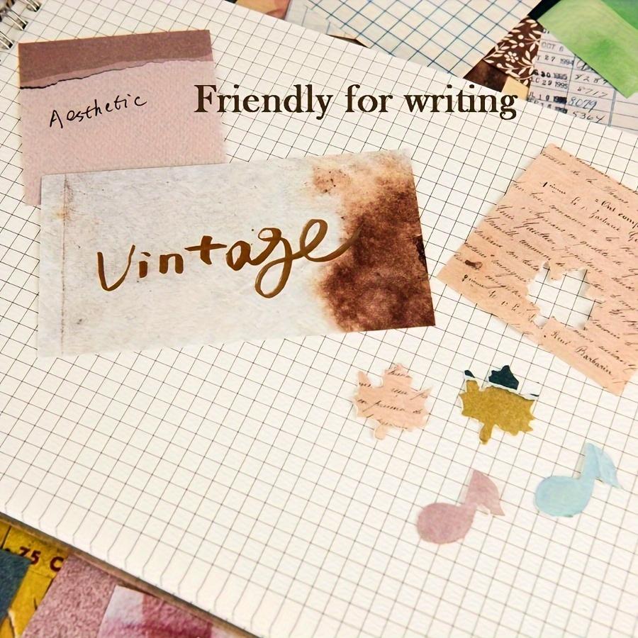 Kolekce 360 ​​kusů vintage papíru pro scrapbooking - unikátní estetický dekorativní řemeslný papír pro kreativní deníky, DIY umělecké projekty a ručně vyráběné přáníčka