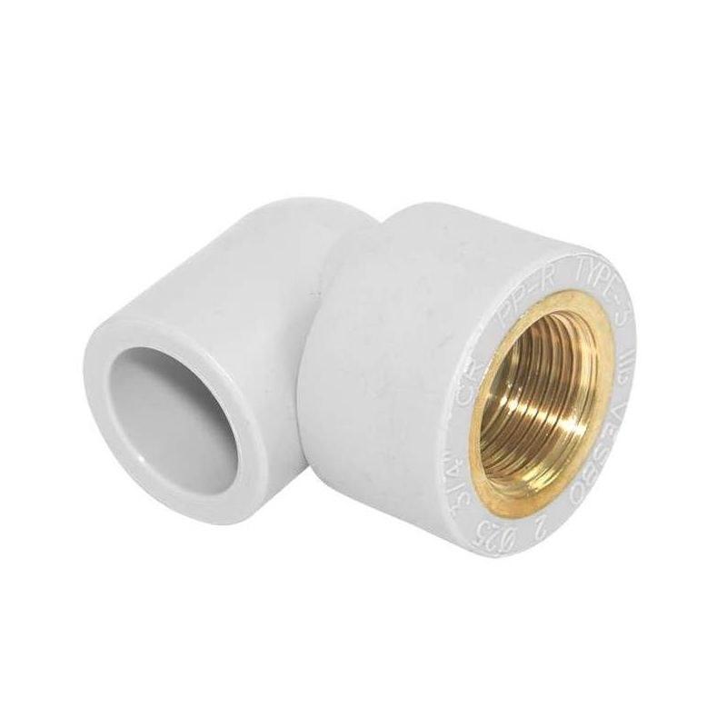 PP Elbow 90 Degrees with Brass Thread 32/1 ONNLINE