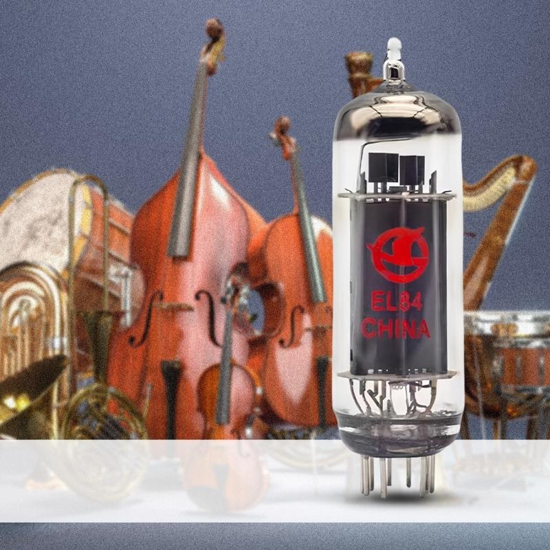 EL84 Amplifier Tube Precise Matching Replace 6P14 6BQ5 6L40 Amplifier Tubes With Enhances Heat Dissipation Design