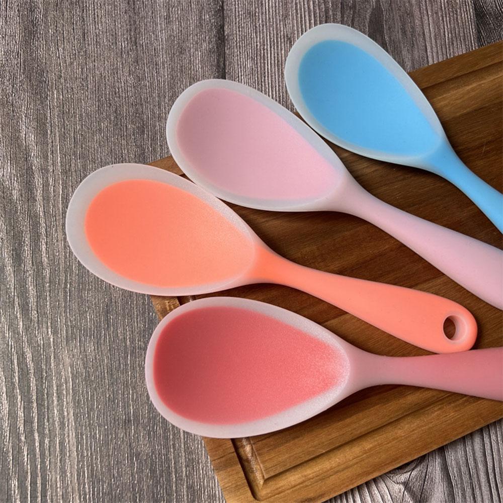 Food Grade Silicone Rice Spoon - Non-Stick & Heat Resistant for Rice Cooker