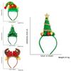 Colorful Christmas Plastic Headbands For Festive Celebrations And Holiday Parties