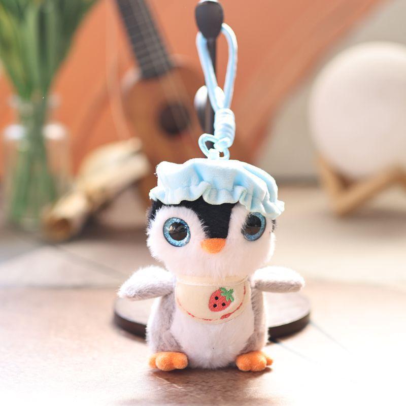 

Adorable Penguin Stuffed Doll Pendant With Pp Cotton Filling For Gift And Decoration синий