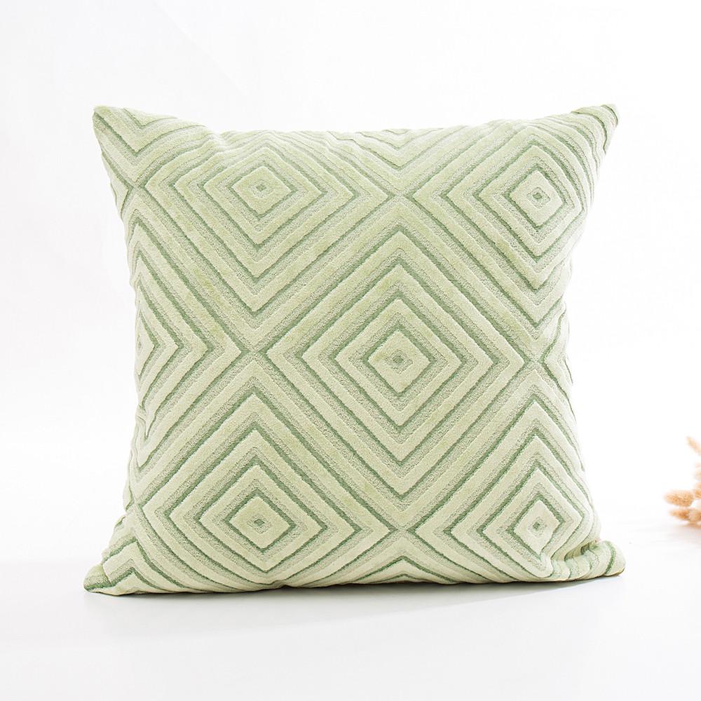 Льняная флокированная подушка для дивана наволочка для подушки чехол для домашнего декора 574₽