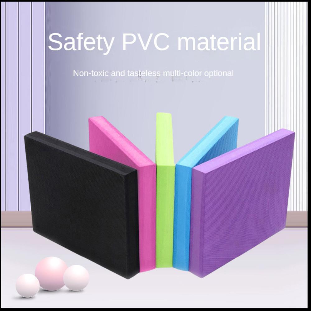 Yoga Exercise Pad Thicken Balance Training Pad Non Slip Fitness Elbow Cushion Soft Yoga Knee Pad Yoga Mat for Pilates Indoor Gym