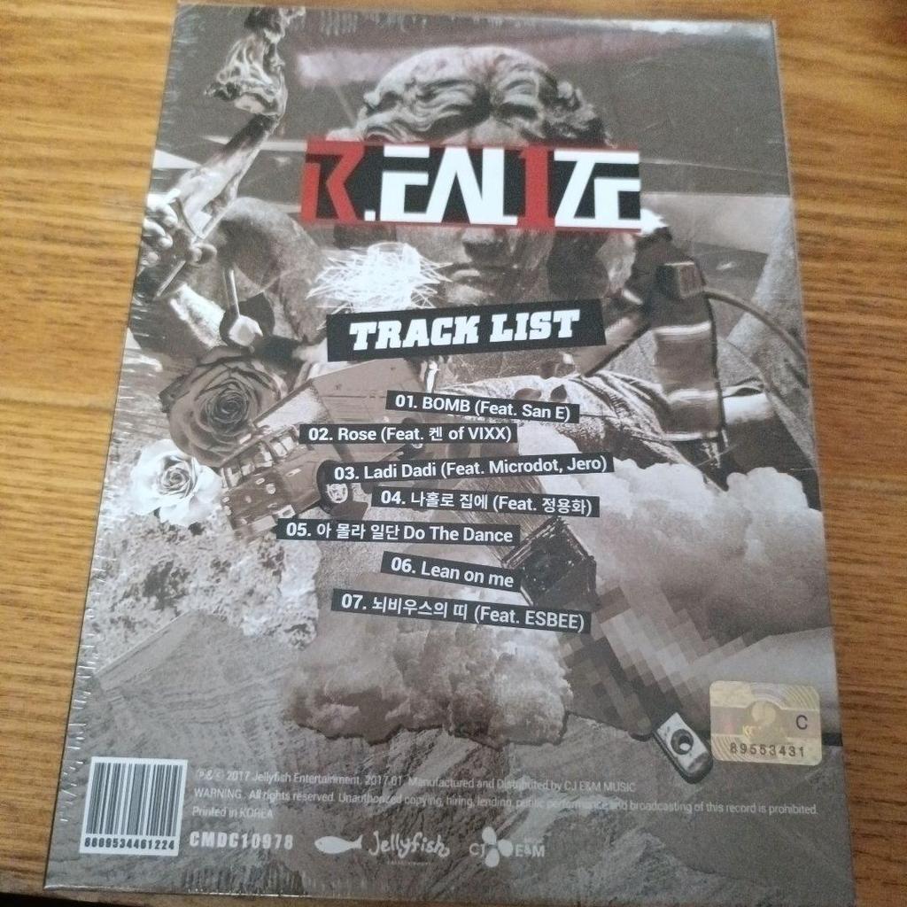[USED] R.EAL1ZE: 1st Mini Album Ravi