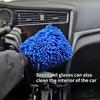 Microfiber Car Wash Gloves Chenille Car Mitt Cleaning Tool Car Detailing Thick Car Care Detailing Brushes Washer Sponge
