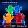 Angry Cactus Squeeze Squishy Toys Mini Stress Relief Toy New Sensory Fidget Toy  For Kids
