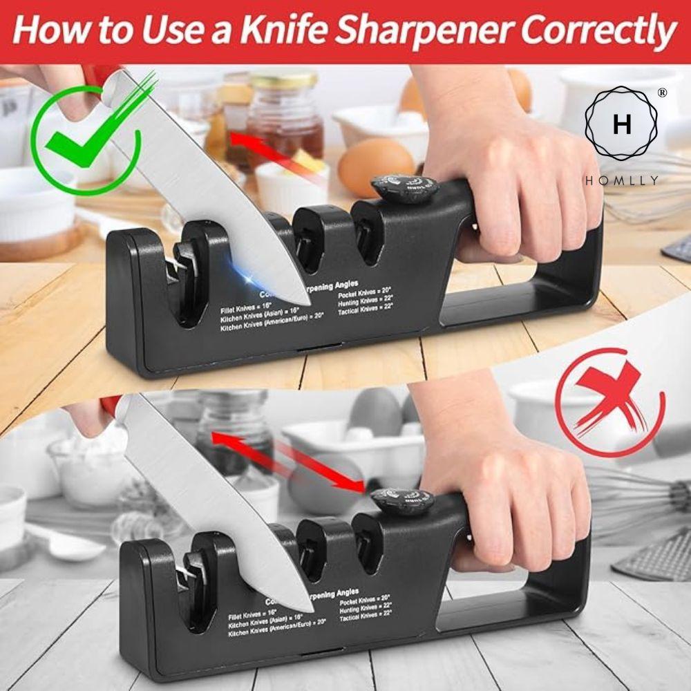 Homlly Revivo Pro Kitchen Knife Scissor Sharpener knife sharpener