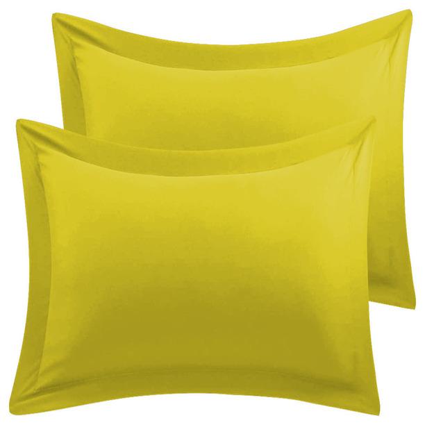 Elegant 2Pc Pillow Shams Set – Premium 600TC Egyptian Cotton for Plush Comfort & Timeless Style