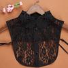 Clothes Accessory Detachable Fake Collar Lace White Black Neckline Half Shirt Women Girls