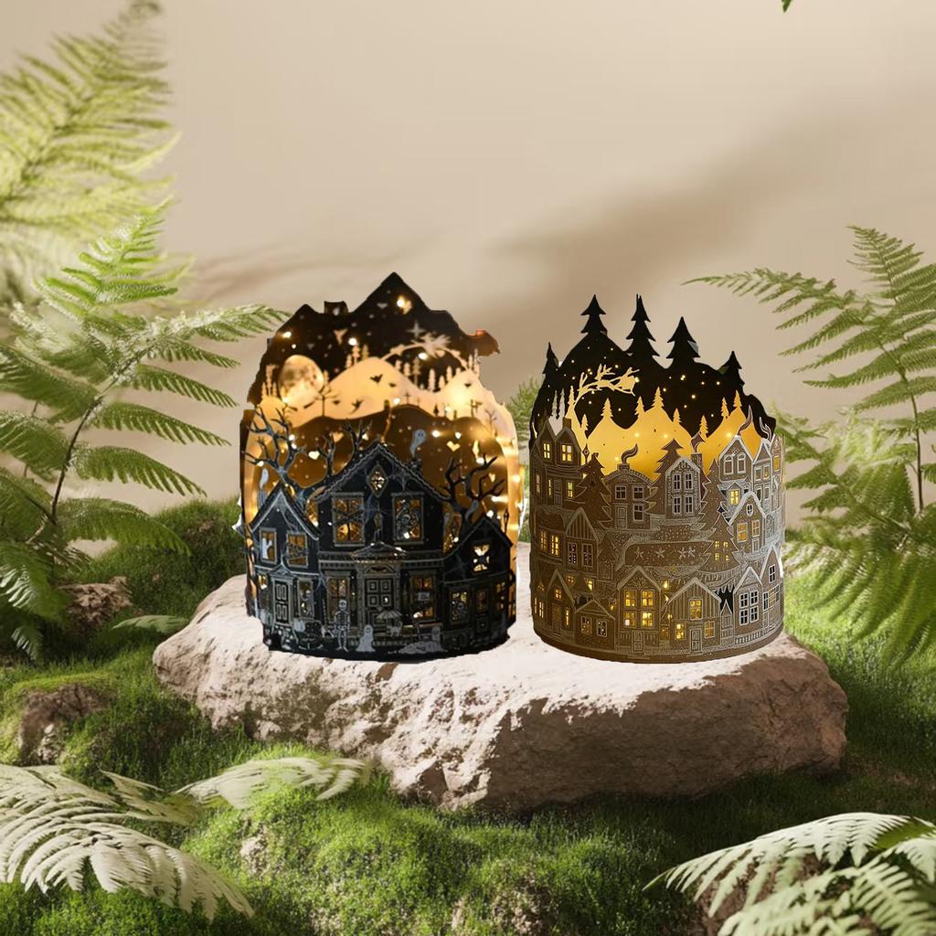 Halloween Haunted House Lighting