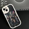 Kpop S-Stray K-Kids For IPhone 16 15 14 13 12 11 Pro Max Plus Shockproof Leather Soft Phone Cover