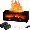 Fireplace imitation flame humidifier home bedroom colorful atmosphere lamp high-value essential oil aromatherapy machine