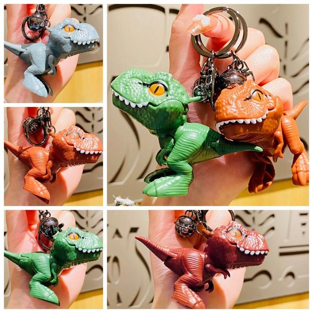 

Ppvc Dinosaur Bite Hand Keyring Animal Shape Animal Biting Keychain Backpack