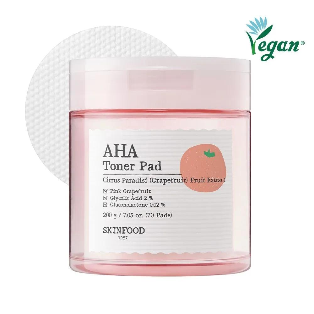 Moisture Texture Pads / Pink Grapefruit AHA Toner Pads