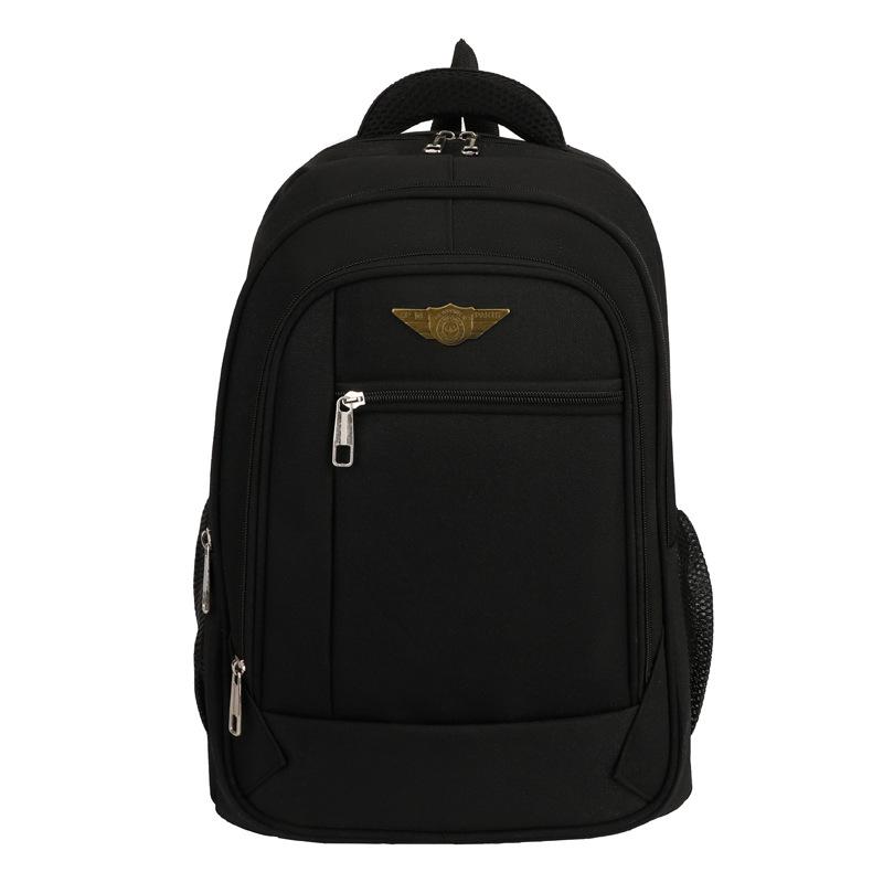 Schoolbag Business Travel Backpack Men's Simple Commuter Casual Large Capacity Backpack Premium College Student School Bag