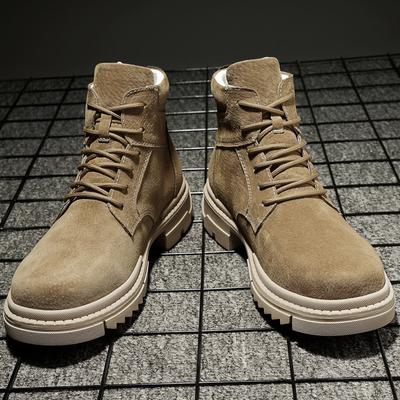Mode Luxusmarke Klassische Herren Motocross Stiefel Herren Leder Mode Low Top Freizeitschuhe 2024 Neuankömmling Warme Winterstiefel für Herren