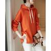 DME Kapuzen-Sweatshirt für Damen mit Schlitzdetail