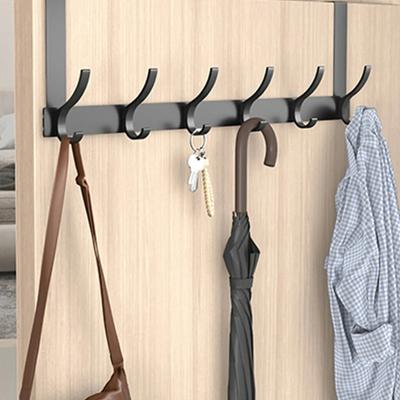 Tür hinter Haken Aufbewahrung Wandbehang Tasche Kleiderbügel Haken Punch-free Kleiderbügel Schlafzimmer Organizer Badezimmer Küche Zubehör