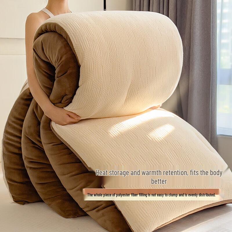 

Зимнее одеяло Jieliya Shuying из утолщенного молочного бархата