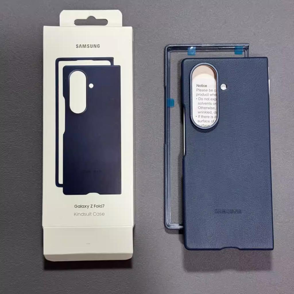 Samsung Galaxy Z Fold7 Z Fold 7 Kindsuit Case Hoge Kwaliteit Leer Cover Beschermende Achterkant Case Voor Galaxy Z Fold7 Telefoonhoesje
