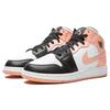 Air Jordan 1 Mid GS Crimson Tint Detské tenisky Oranžová Biela Čierna 554725-133
