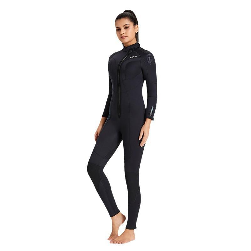 5mm Full Wetsuit Men Women - Chloroprene Neoprene Diving Suit Snorkeling Surfing Swimming Water Sports