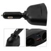 Car Charger Car Accessories 12V/24V ABS+PC Type-C+QC3.0+2.4A