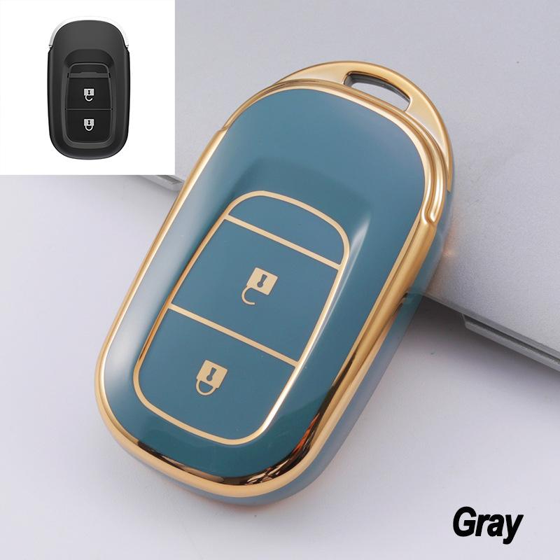 TPU Car Key Cover Case Shell Fob Holder for Honda City CRV CR-V Freed Pilot Accord Civic 2026 2026 2026 Protector Auto Styling
