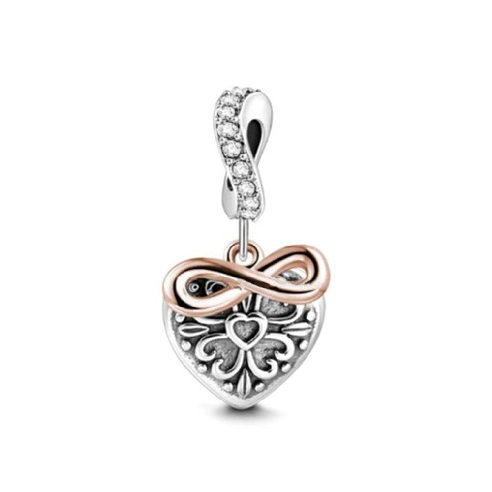 925 Silver Snake Leopard Beads Camera Flower Pendant Charm For European Bracelets DIY Jewelry Gifts