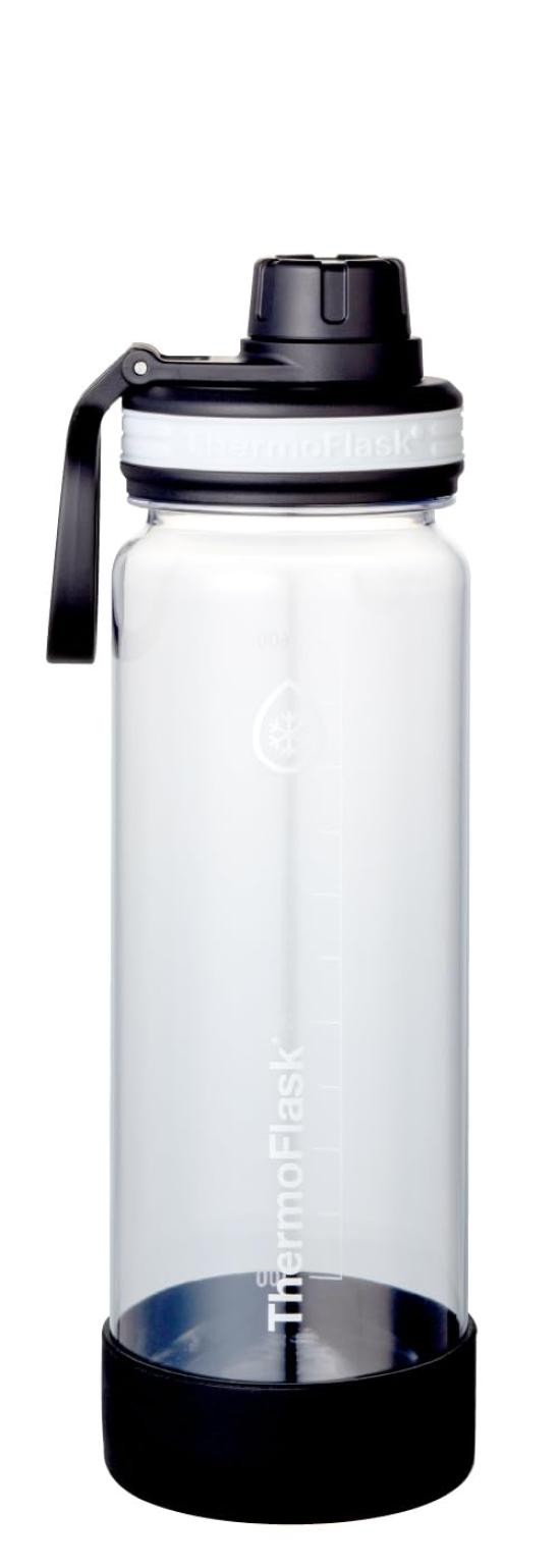 

[Takeya Official] Thermoflask Clear Bottle (0.7L, Clear) Stylish, Lightweight, Direct-Drink Clear Bottle by TAKEYA