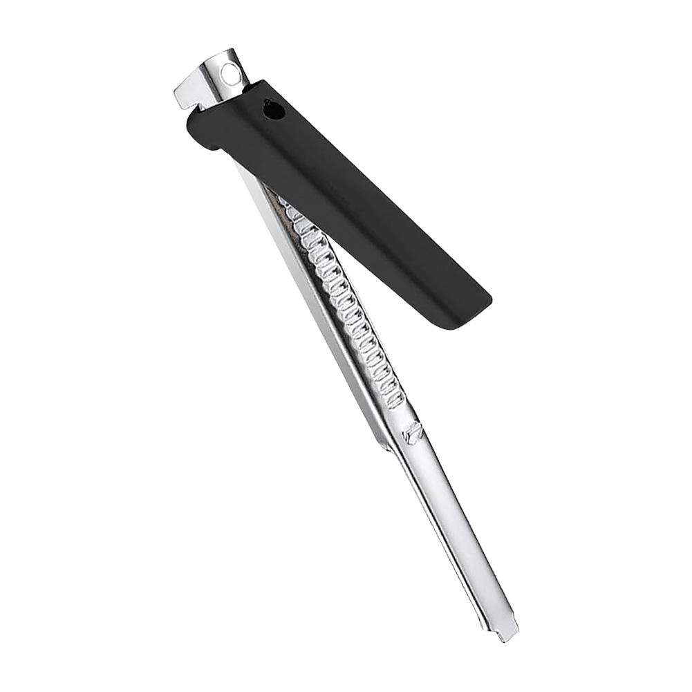 

Stainless Steel Can Opener Adjustable Bottle Opener Multifunctional Manual Jar Lid Opener for Weak Hands Kitchen Gadgets чёрный