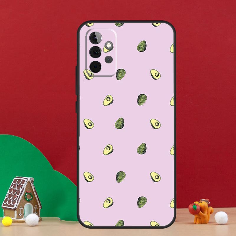 

Avocado Pattern Case For Samsung Galaxy A54 A06 A16 A26 A36 A56 A53 A32 A52 A33 A13 A55 A35 A15 A14 A34 A17 Samsung A15
