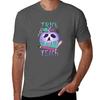 Halloween Pumpkin Trick Or Teach Tshirt Outdoor Work Short Sleeve Top