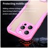 Armor Series For iPhone 16 Pro Case PC+TPU Semi-Transparent Frosted Finish Protective Phone Cover